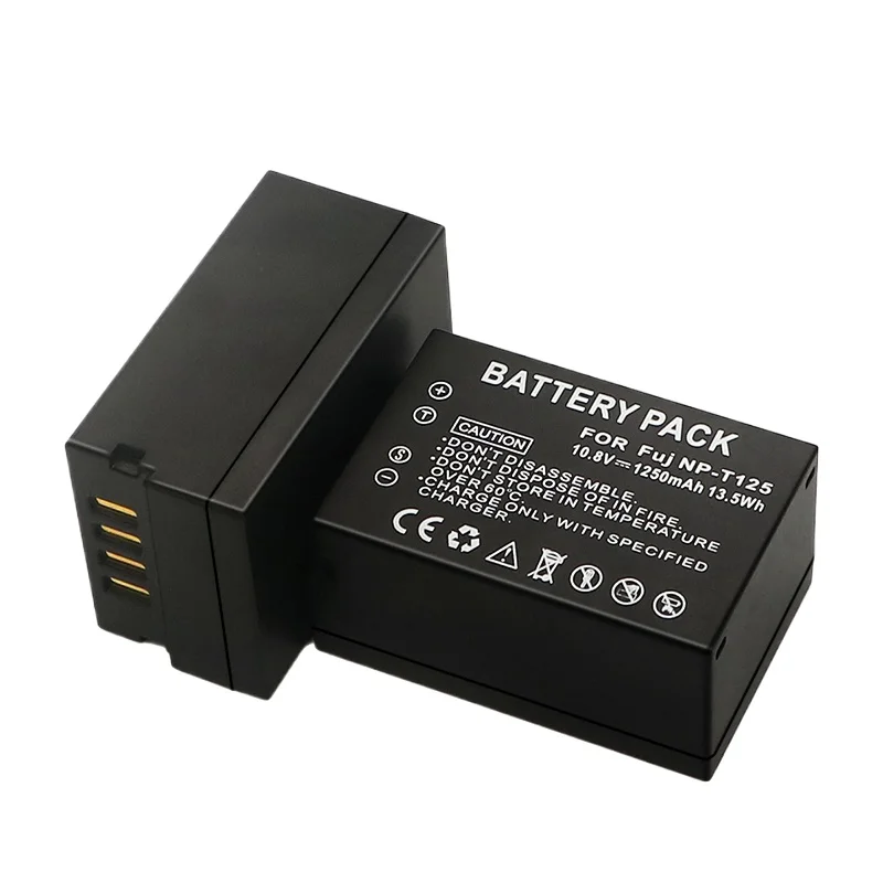 Battey For Fujifilm NP-T125 Replacement Li-ion Camera Battery 10.8V 1250mAh 13.5Wh Fit GFX50S GFX50R Medium Format Cameras