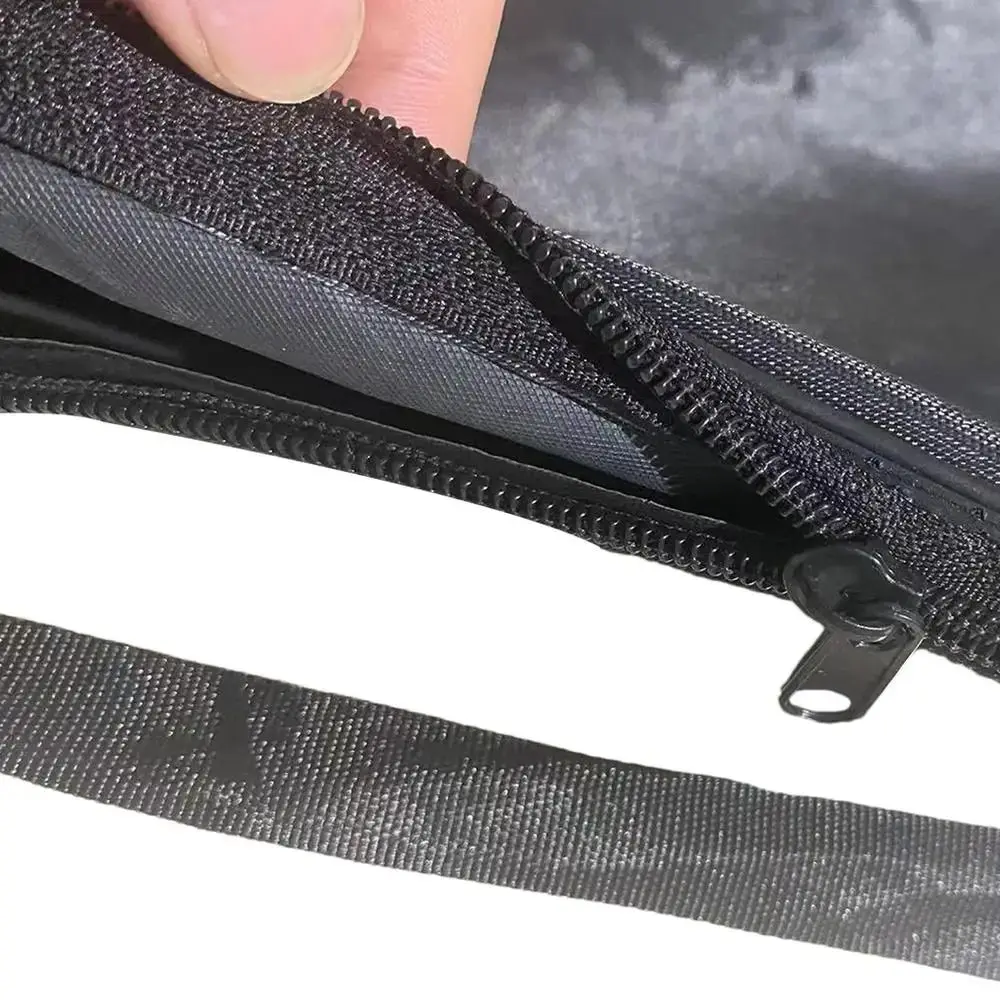 

New Oxford Cloth Tennis Racket Bag Lightweight Black Single Shoulder Tennis Bag Waterproof Tennis Racket Protective Cover