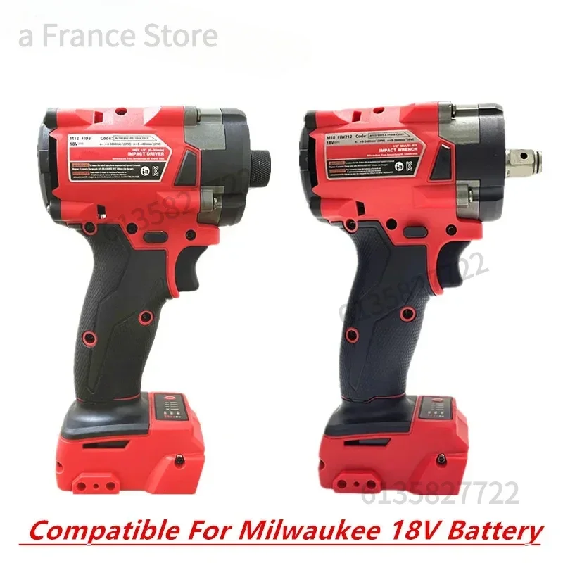 Compatible pour Milwaukee 18V batterie clé électrique sans fil tournevis sans brosse perceuse à percussion outils électriques réparation de camion de voiture