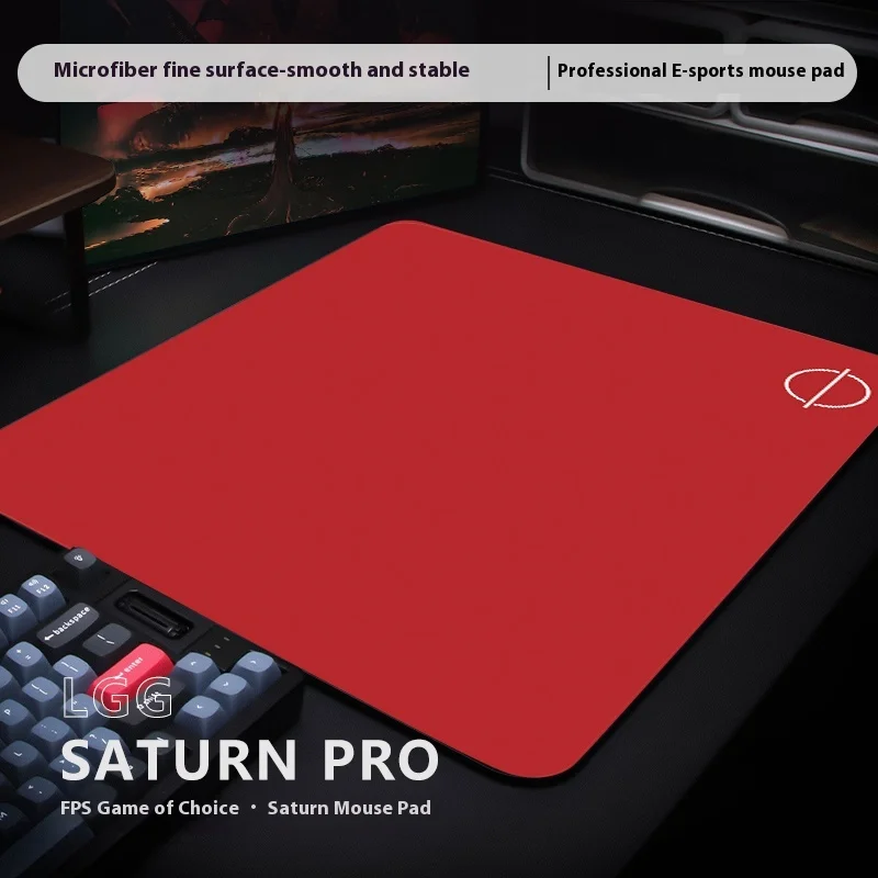 LGG Saturn PRO FPS Gaming Mouse Pad Non-slip Fabric Smooth Surface Sweat-proof Custom Original Large Desk Mat for Gamer Gift