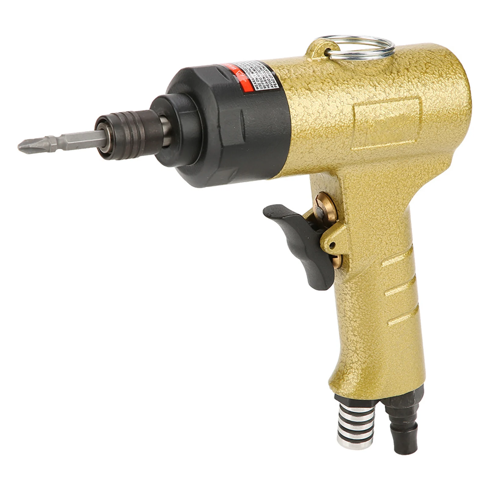 KP-810PN 1/4" Pneumatic Air Screwdriver Reversible Type Industrial Screw Driver Tool 5000RPM Comfortable Anti-Slip Handle