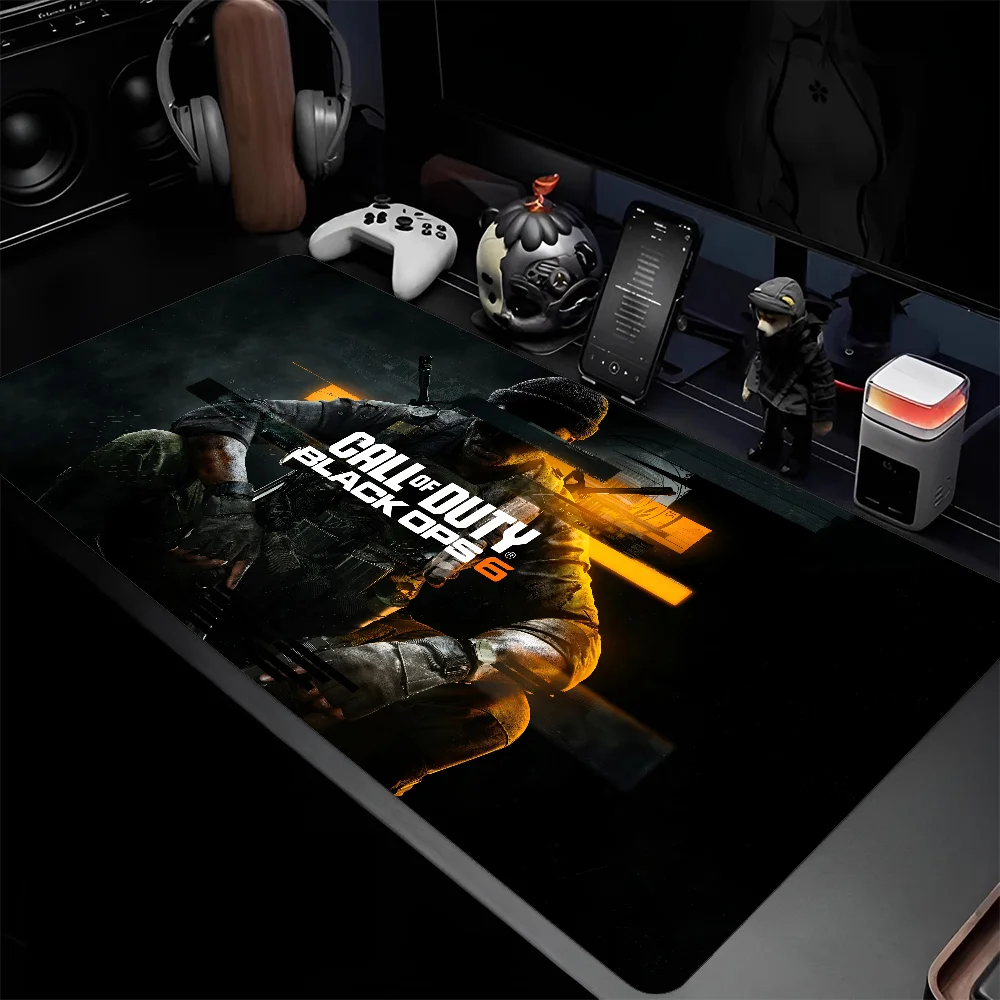 Call Of Duty Black Ops 6 Mousepad Large Keyboard Desk Mat Gaming Mouse Pad LockEdge Non-slip Mat