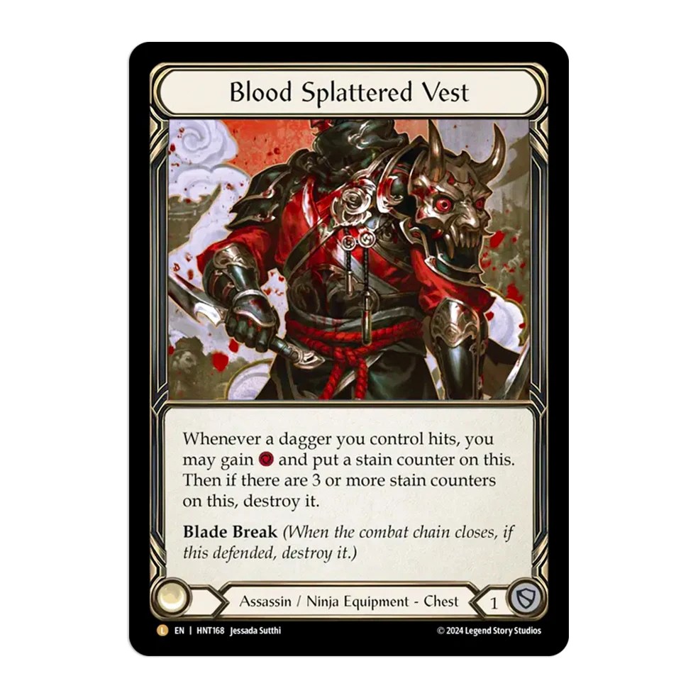 Rainbow Foil Card Apex Bonebreaker Flesh and Blood TCG