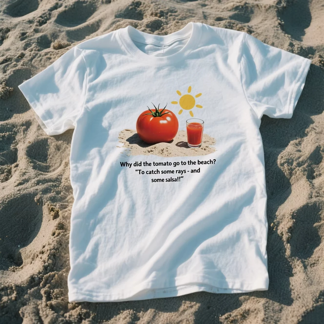 

Tomato Family Graphic Printing Summer Cotton Men's and Women's T-Shirts Short Sleeves Street Fashion Trend