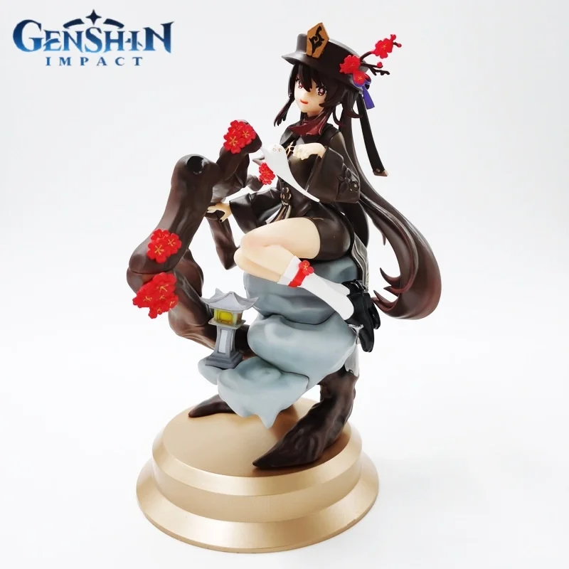 25cm Genshin Impact Hu Tao Anime Figure Genshin Impact Klee Hibana Knight Action Figure Genshin Impact Paimon Doll Toys Gift