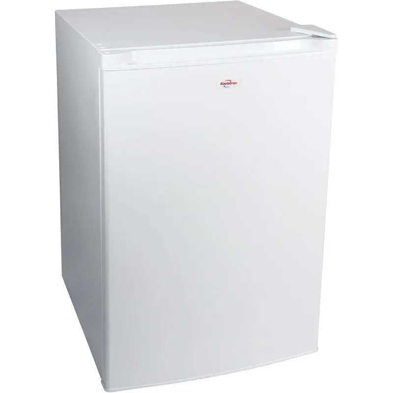 

Compact Upright Freezer, 3.1 cu ft (88L), White, Manual Defrost Design, Space-Saving Flat Back, Reversible Door, for Apartment