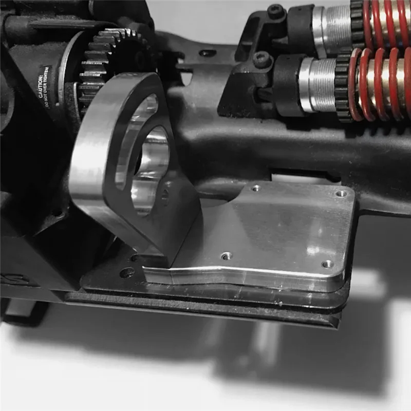 Supporto motore di conversione senza spazzole Staffa di montaggio motore Sedile per Traxxas Revo 2.5/3.3 E-Revo RC Parti di aggiornamento per auto