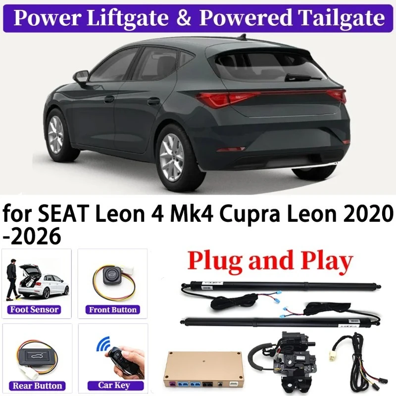 Smart Electric Power Liftgate Tailgate Kit For SEAT Leon Mk4 Cupra Leon 2020-2026
