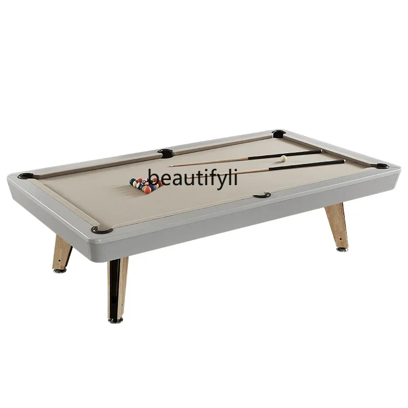 

Pool Table Home Indoor Standard Multi-Functional Pool Table American Villa Billiard Table