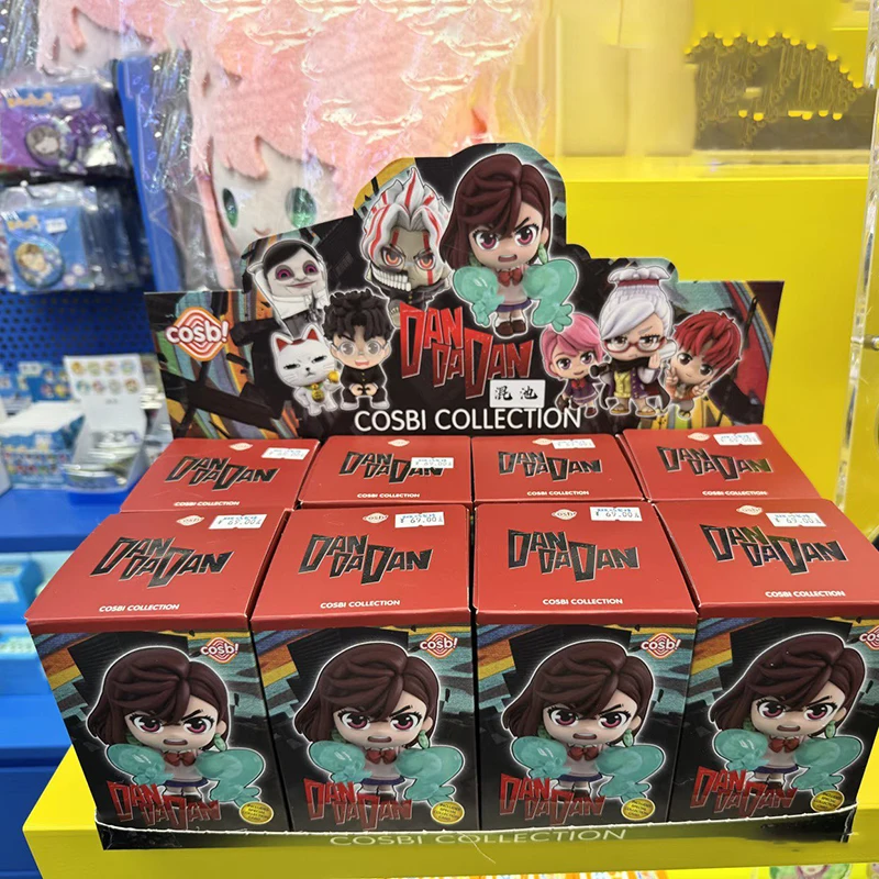 HOT TOYS Dandadan COSBI Blind Box Minifiguren-Set, offiziell lizenziertes Anime-Sammlerstück, Geschenk für Fans, Geburtstag, Neu 2025,