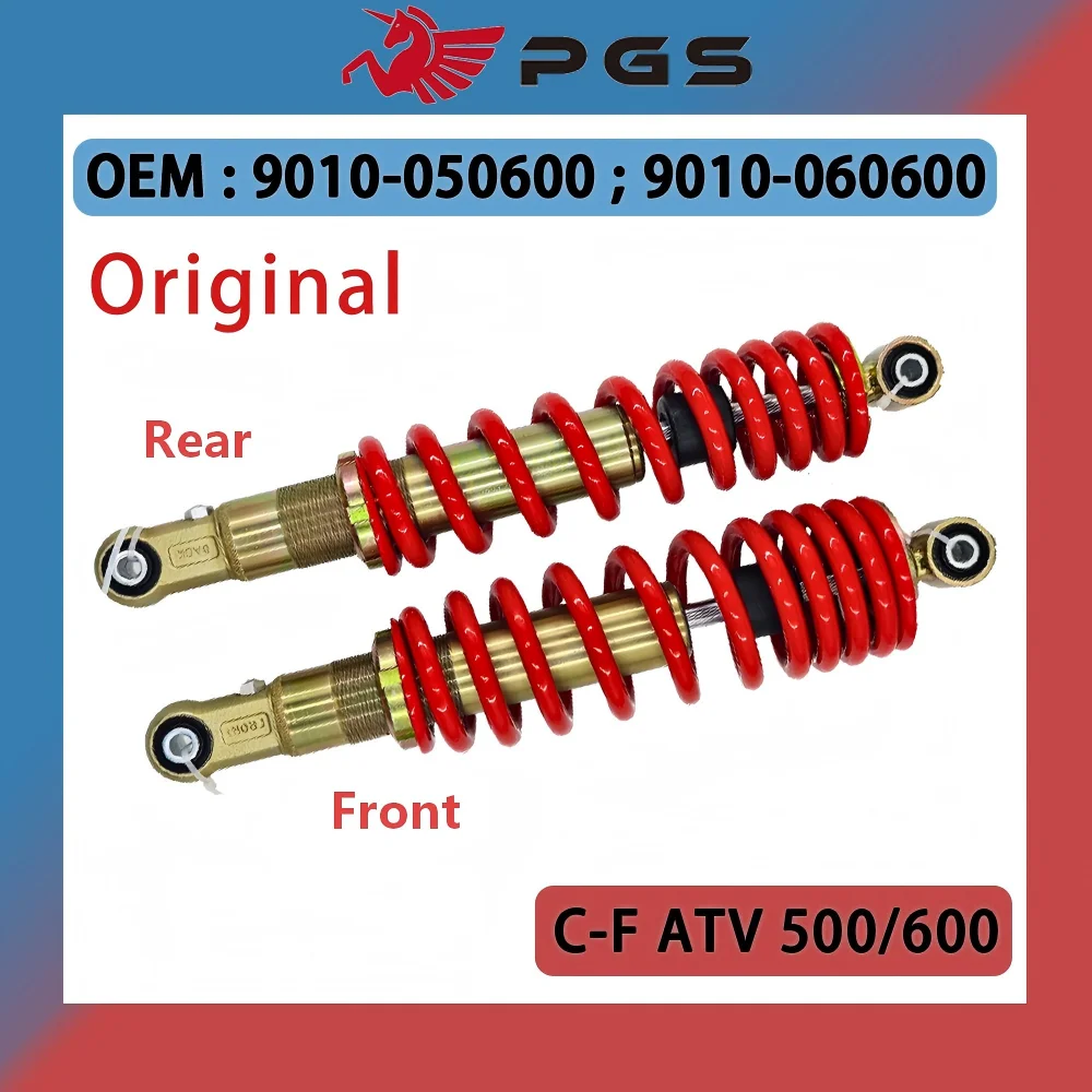 2PC Original Front or Rear Shock Absorber For CF500/500HO/500/600 /X5/ X6 ATV 9010-050600 9010-060600 ATV Quad Bike Parts