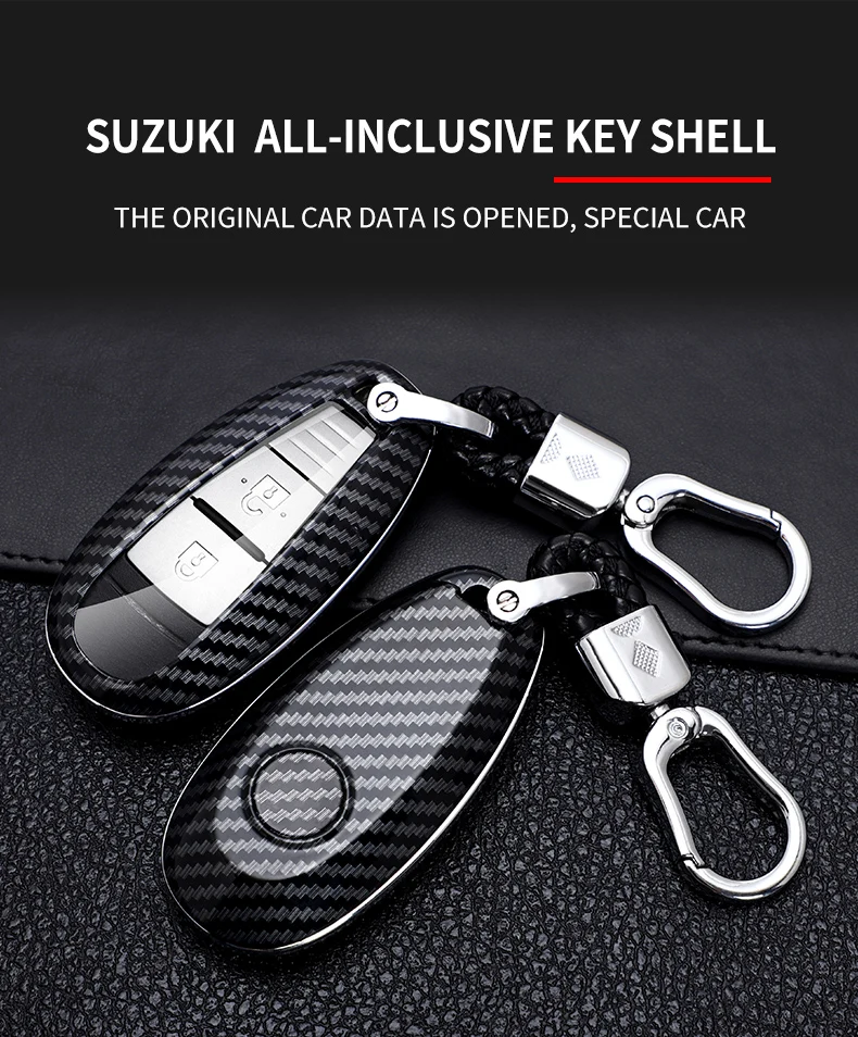 

1 шт., полностью закрытый корпус ключа премиум-класса для автомобильного ключа Suzuki — прочное, стильное и защитное решение