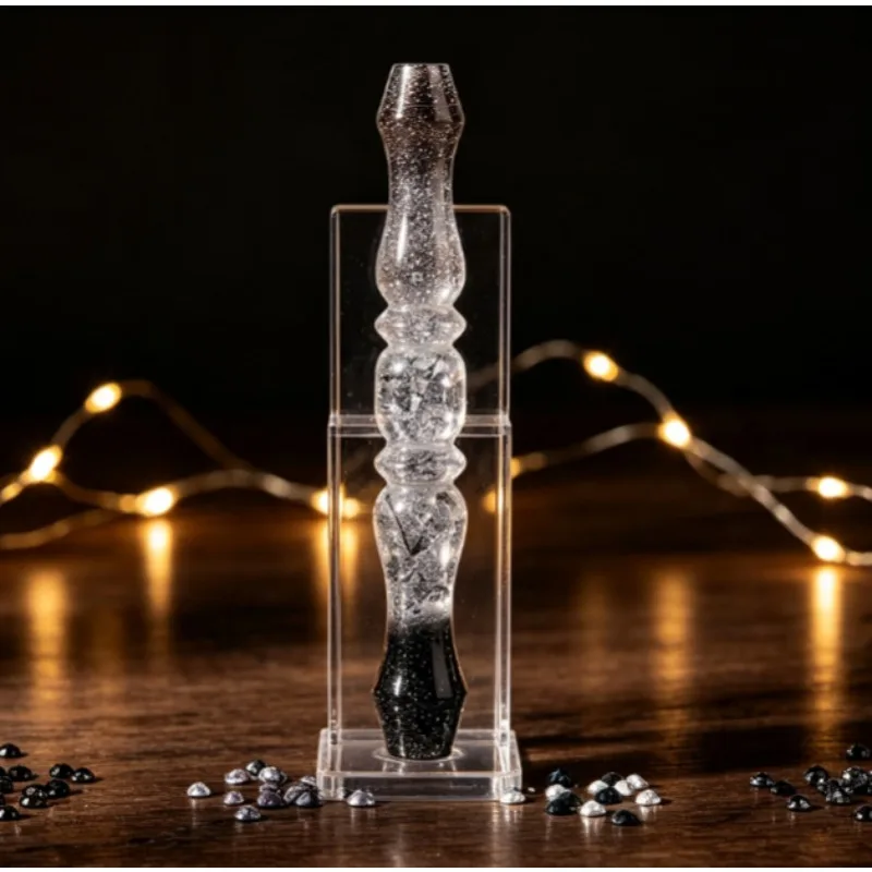 Shiny Crushed Flake Resin Diamond Painting Pen Handmade Stylus Drill Pen DIY Diamond Embroidery Craft Tool for Art Decoration