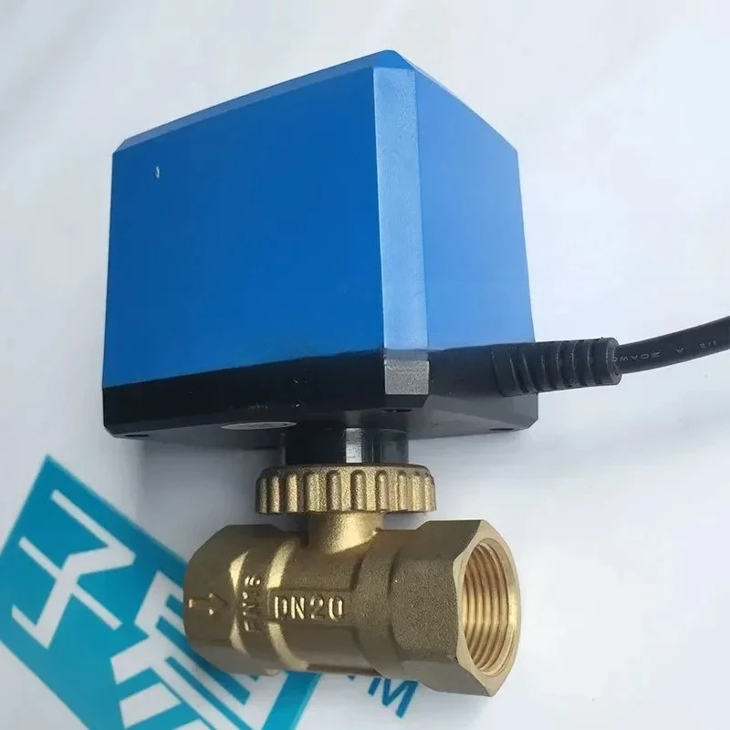 SD4320 series fan coil electric ball valve DN20 electric two-way valve electric valve