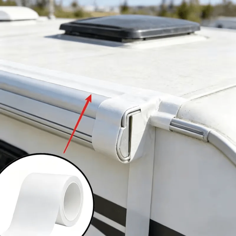 Wasserdichtes Dachreparaturband für Wohnmobile & Wohnwagen, UV-beständige, wetterfeste Dichtung, sofortige Abdichtung – Detail 6