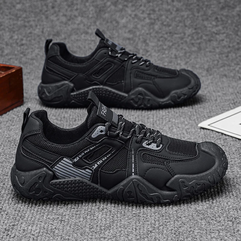 Stylish Street Athletic Sneakers Insulated Warm Inner Resist Cold Air, Waterproof Base Anti Abrasion for Daily Jogging Outings