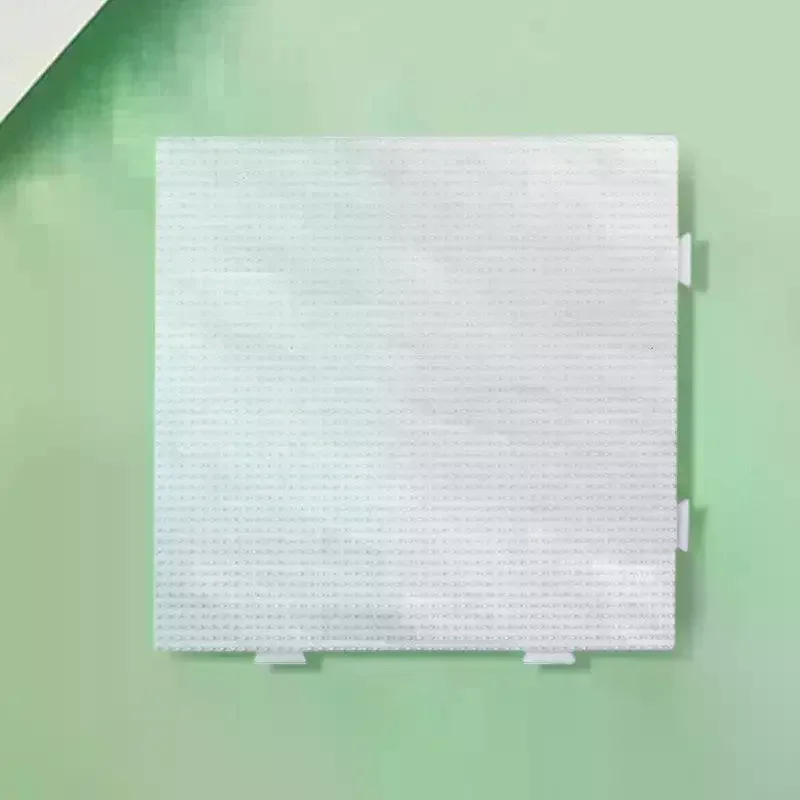 Tool 52*52 Dot Perler Hama Beads Reusable Handmade Crafts Decor DIY Make Puzzle Bean Board Three-dimensional Blocks