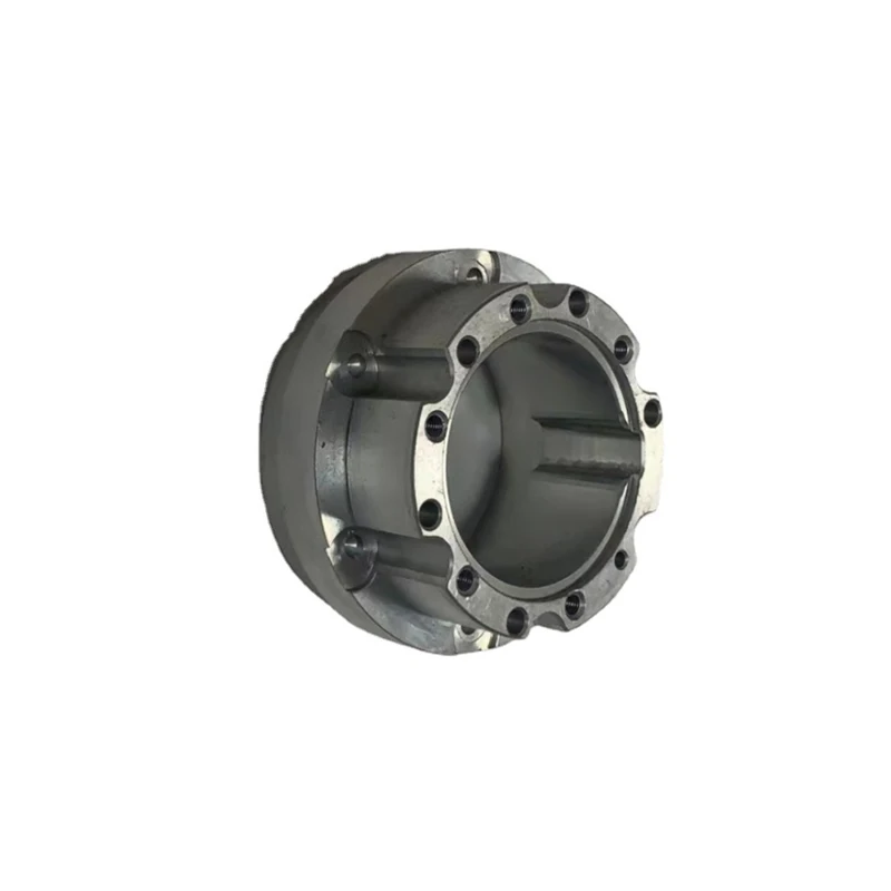 CNC machined stainless steel precision wheel disc components, roller fittings, perforated wheel parts