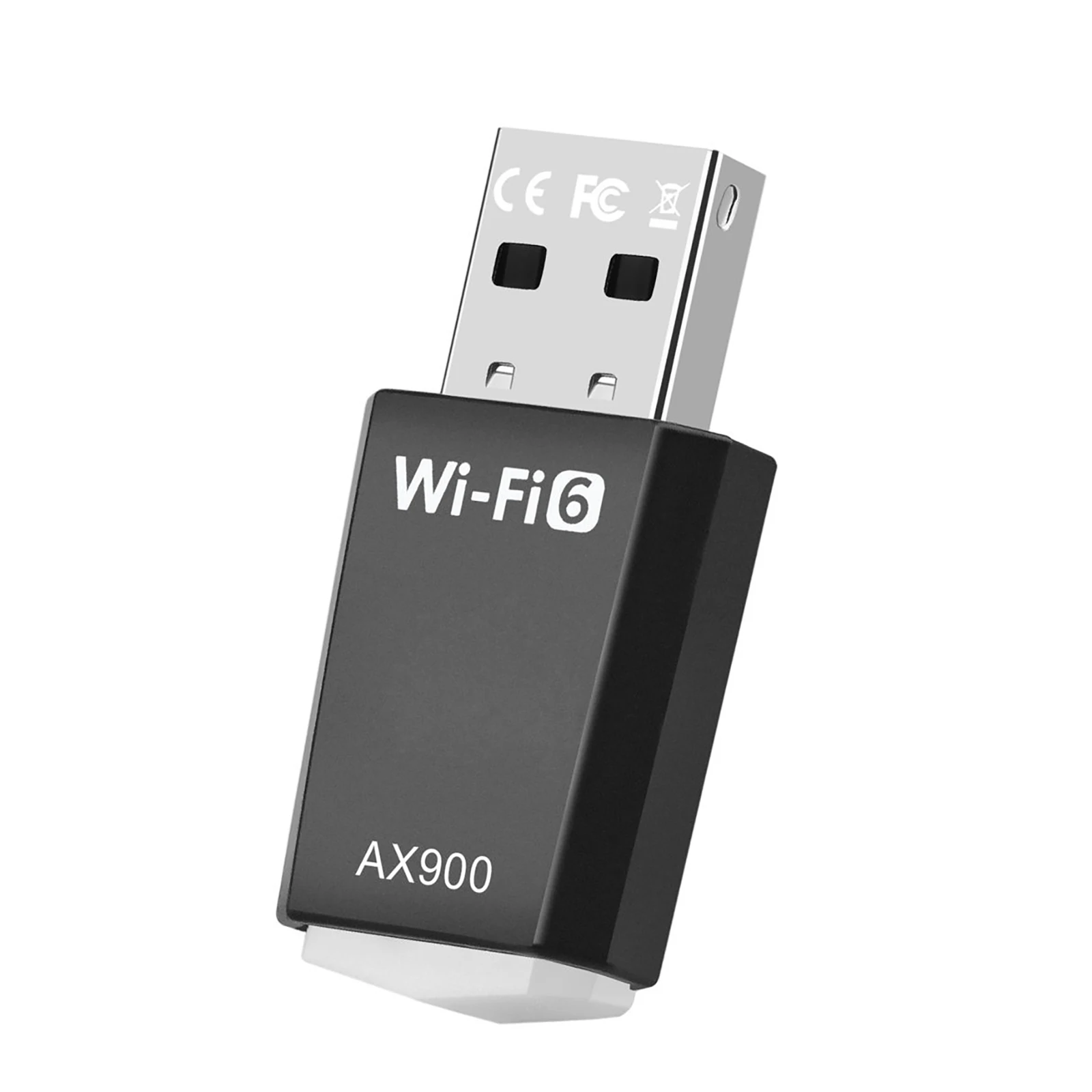 900Mbps WiFi 6 USB Adapter Driver Free Wireless Network Card 2.4G/5G Dual Band WiFi Ethernet Stable Signal Adapter For PC Laptop