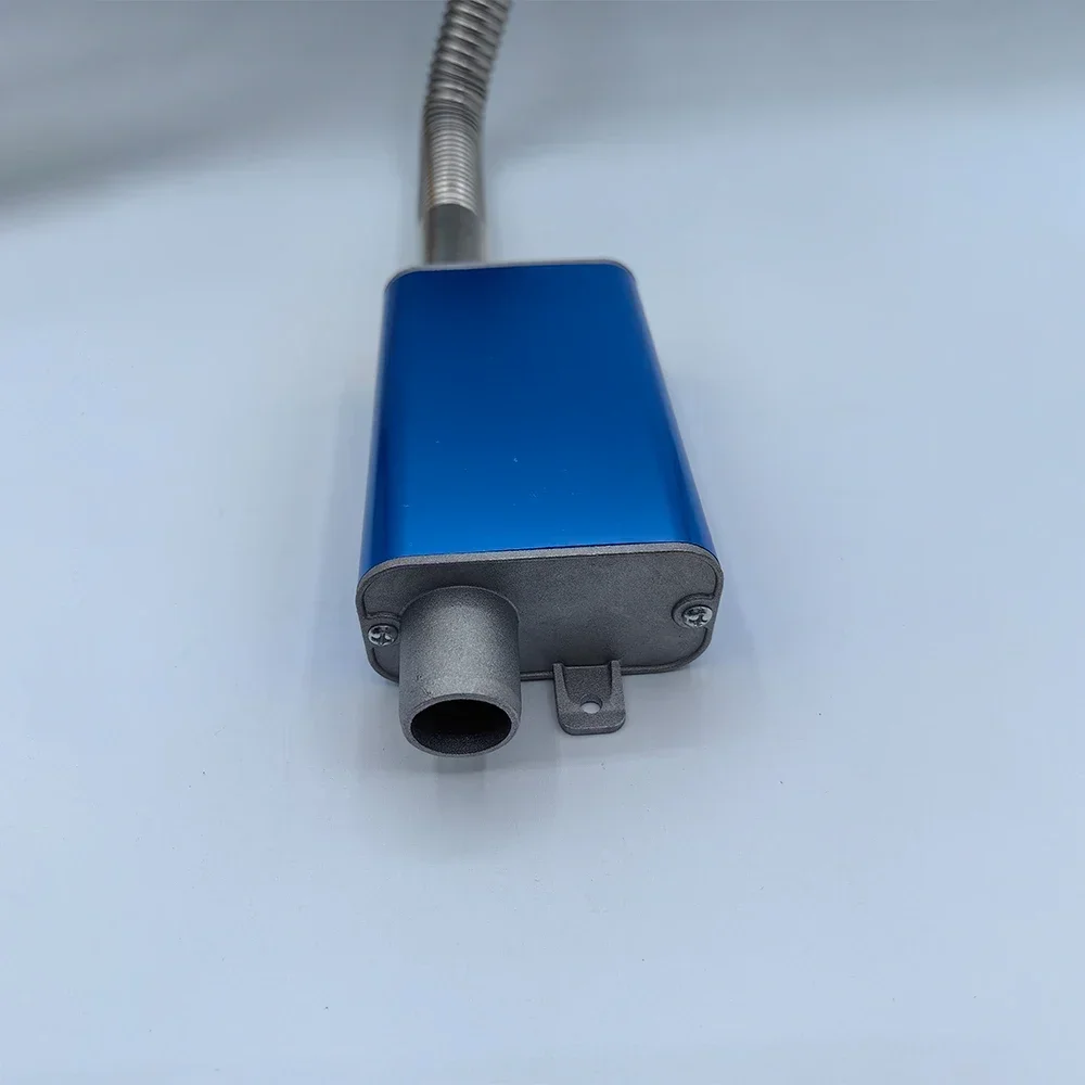 24mm Muffler Silencer S Curved Upgraded Car Air Diesel Parking Heater Exhaust Pipe Stainless Steel for Webasto Eberspacher