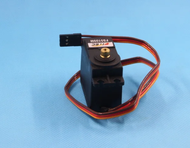 

Feetech 6 В 10 кг крутящий момент сервопривод с металлической шестерней FS5109M для автоматических шторных роботов-дронов с умным замком