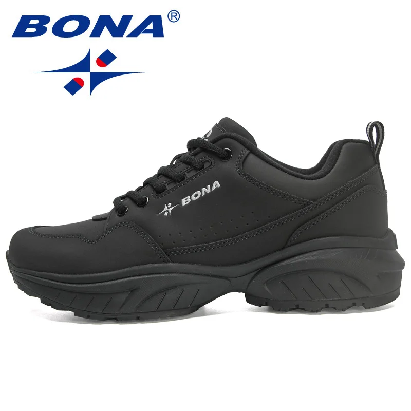 BONA 2022 New Designers Running Shoes Casual Sneakers Men Sport Shoes Lightweight Athletic Shoes Man Walking Jogging Footwear