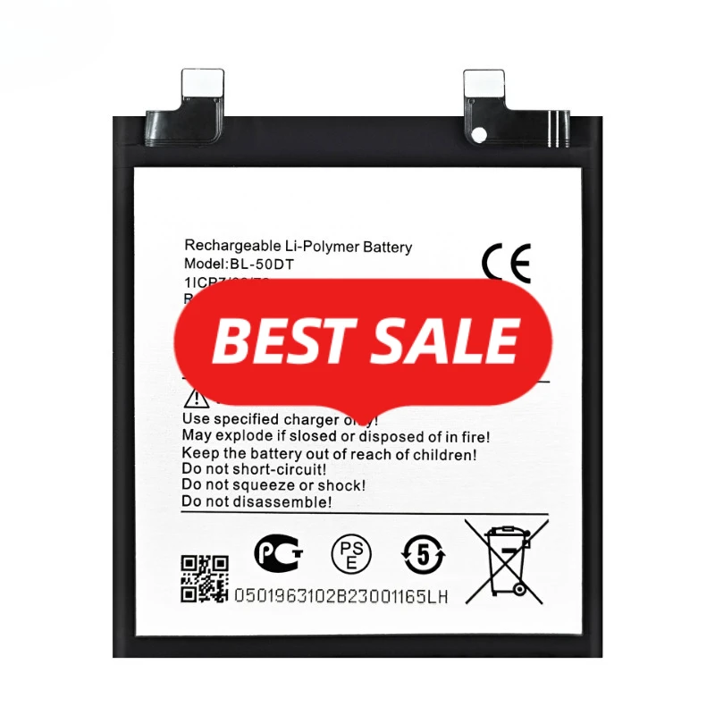 BL-50DT for Tecno Phantom X2/X2 Pro 5G/AD8/AD9 Phone Battery High Quality Capacity Replacement Bateria Grade A Cell with Tools