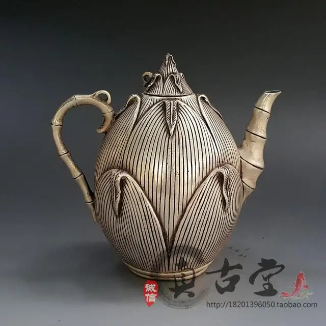 

Special Antique Bronze, Brass, Silver-plated, Creative Bamboo Shoots, Wine Jugs, Ornaments, Kettles, Teapots, Decorative Gifts,