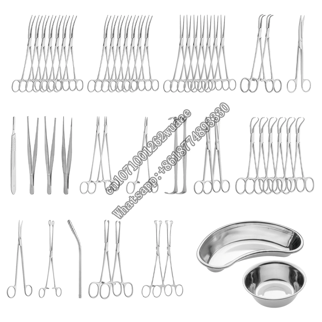 Class I Non-active 48pcs Hernia Medical Surgical Instruments Set