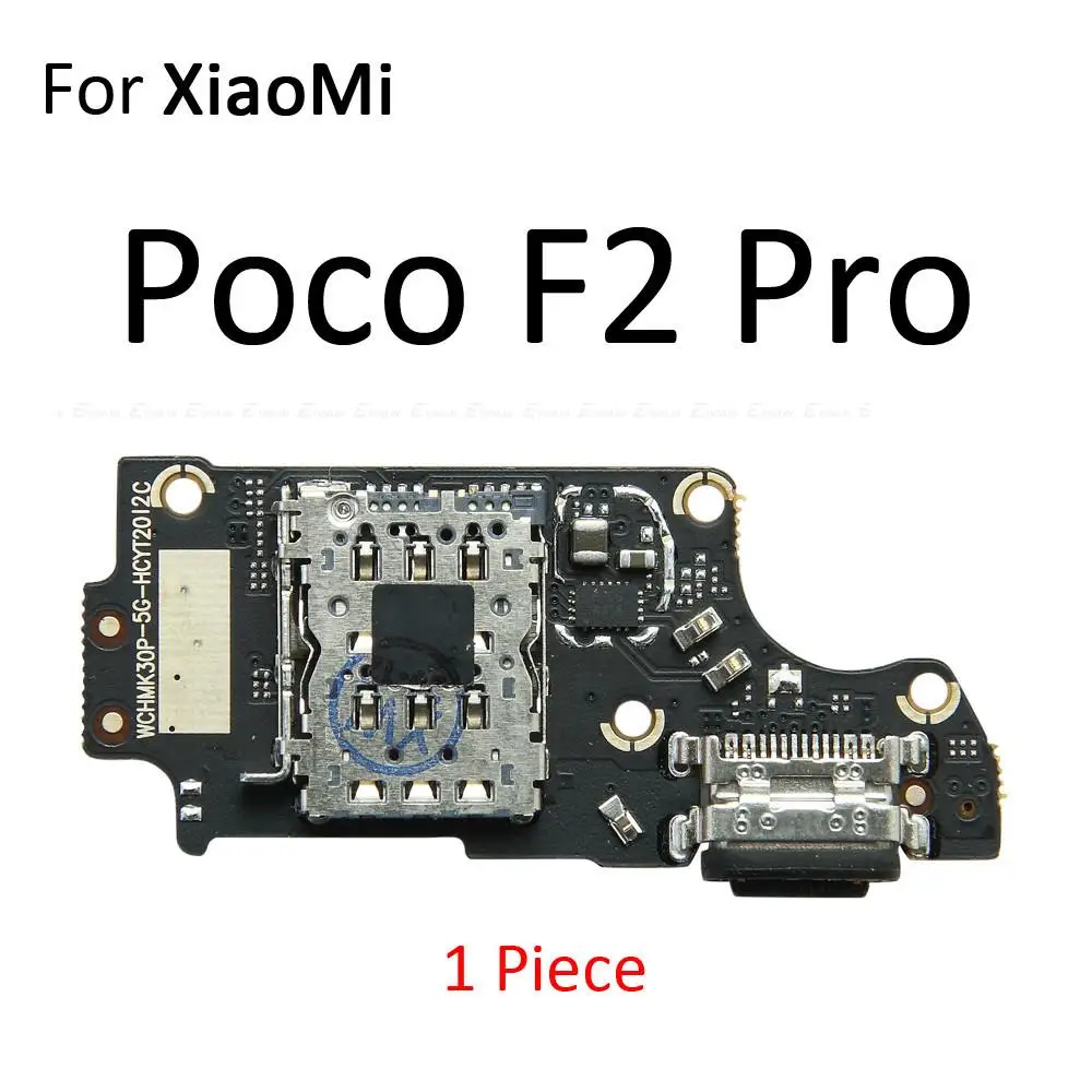 USB Charging Charger Dock Port Board With Mic Flex Cable For Xiaomi PocoPhone Poco C3 F1 F2 F3 X2 X3 NFC M2 M3 M4 X4 Pro F4 M5s