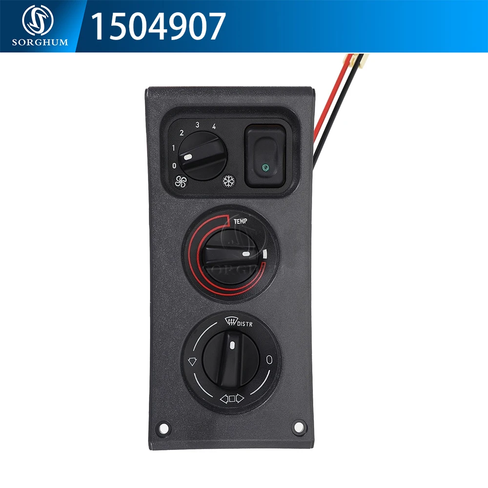 1504907 Climate Heater Control Combined Switch Ai Conditioning Panel For Scania 4 Series 1996 2005 Truck Switches 1391055 131055