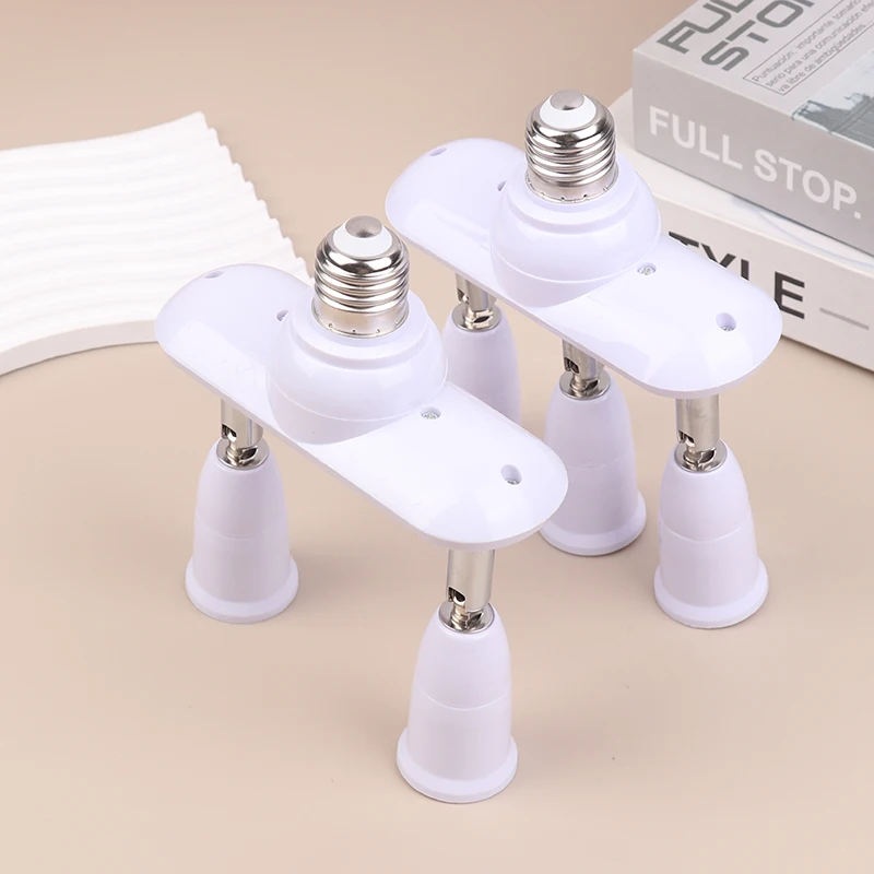 2/3 In 1 E26 E27 To E26 E27 Screw LED Lamp Bulb Base Splitter 1 To 2/3 E27 Light Socket Holder Adapter Extender