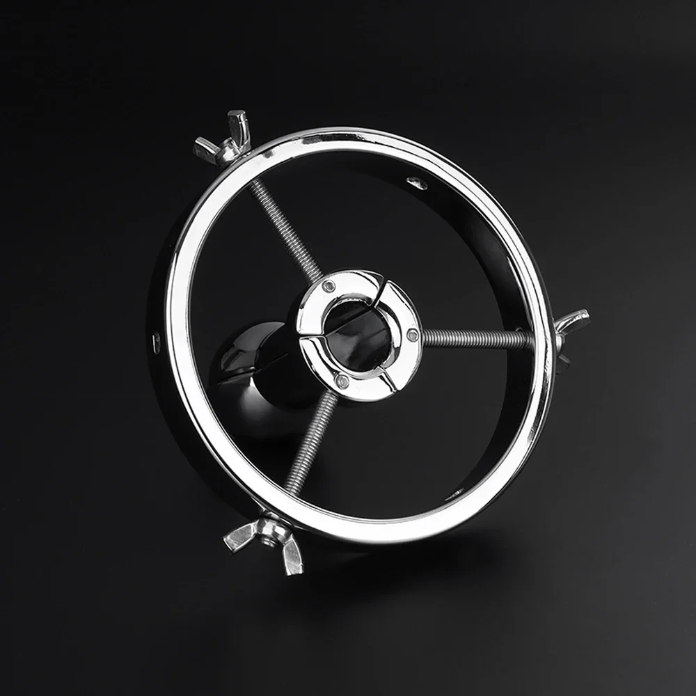 Metal Huge Anal Dilatador Anal Expander Vaginal Dilator Anus Speculum Hollow Butt Plug Vaginal Speculum Women Men Adult Sex Toys view 6