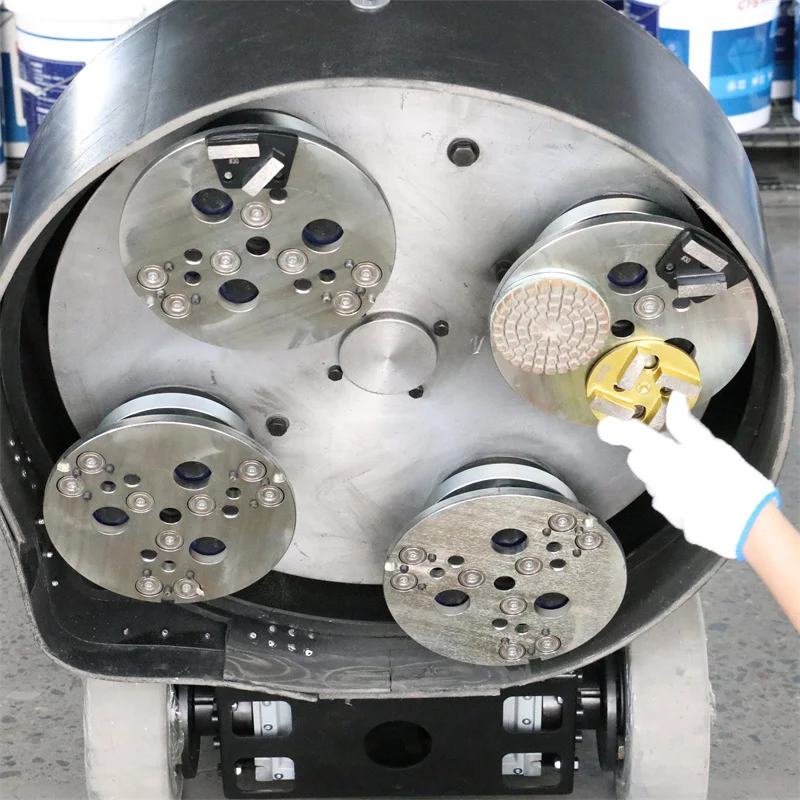 11 kw 220V Single Phase Planetary Concrete Terrazzo Diamond Epoxy Floor Grinder Polisher Concrete Floor Grinding Machine