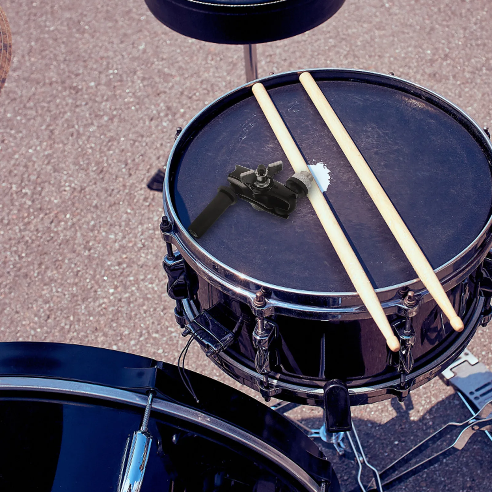 Drum Mic Clip for Cymbal Mount Mini Ball Head Mic Holder Rack Clamp Electronic Drum Extension Clamps and Accessories
