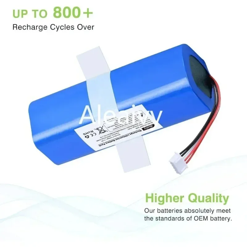 

14.4V Replacement Battery for ECOVACS Deebot Ozmo 950 T8 T8+ T5Max T10 T9 X1 X2 Turbo pro Omni DX96 DX93 High-Quality Robot Vacu