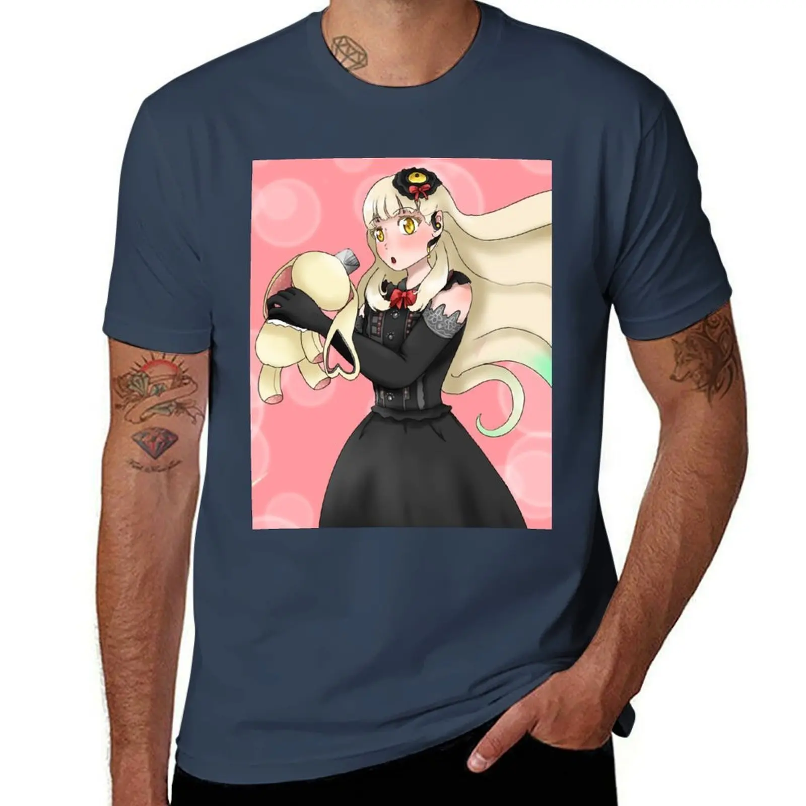 マユ-ボーカロイド-tシャツ-大きいサイズ-シンプルtシャツ