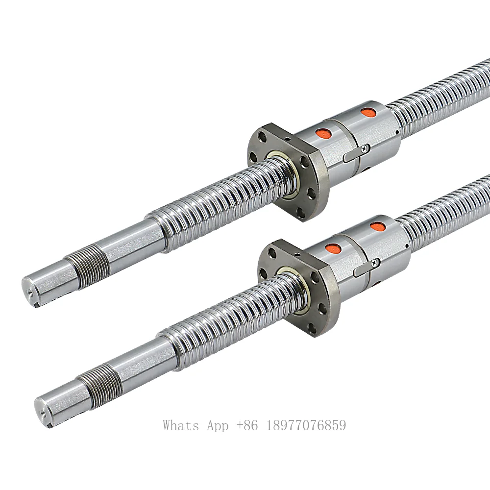 

Linear Cnc Ball Screw Assembly DFU5010 Custom Ball Screw With Double Nut DFU 5010 For CNC Machine