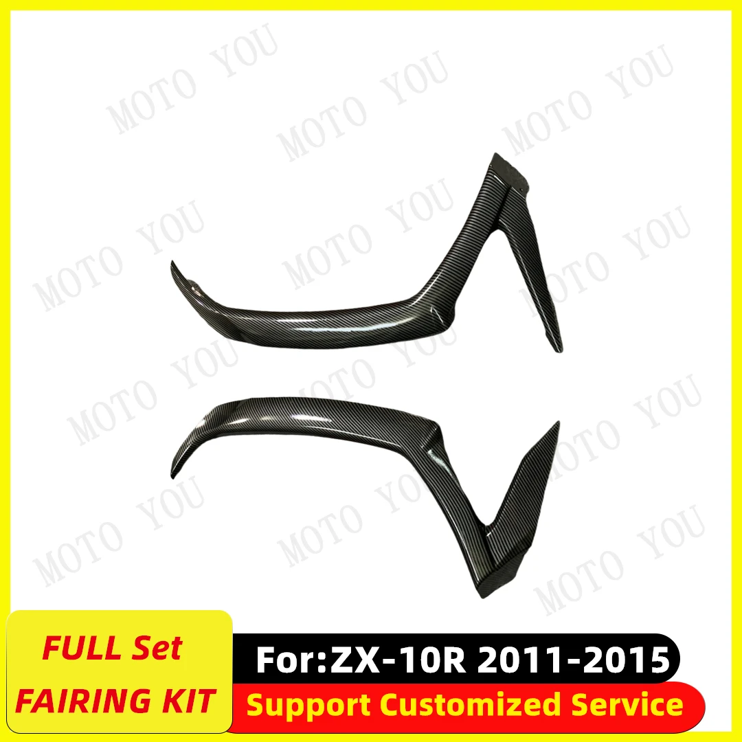 جديد ABS Fairings كيت صالح لكاواساكي نينجا ZX-10R ZX10R ZX-10 2011 2012 2013 2014 2015 ألياف الكربون الطلاء