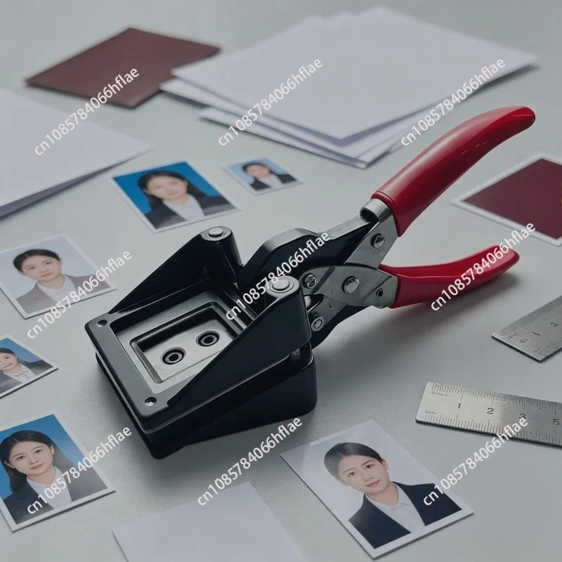 Multi-Size Handheld ID Photo Punch Plier Passport Picture Die Cutter 32x25 35x45 33x48 50x50 32x26mm