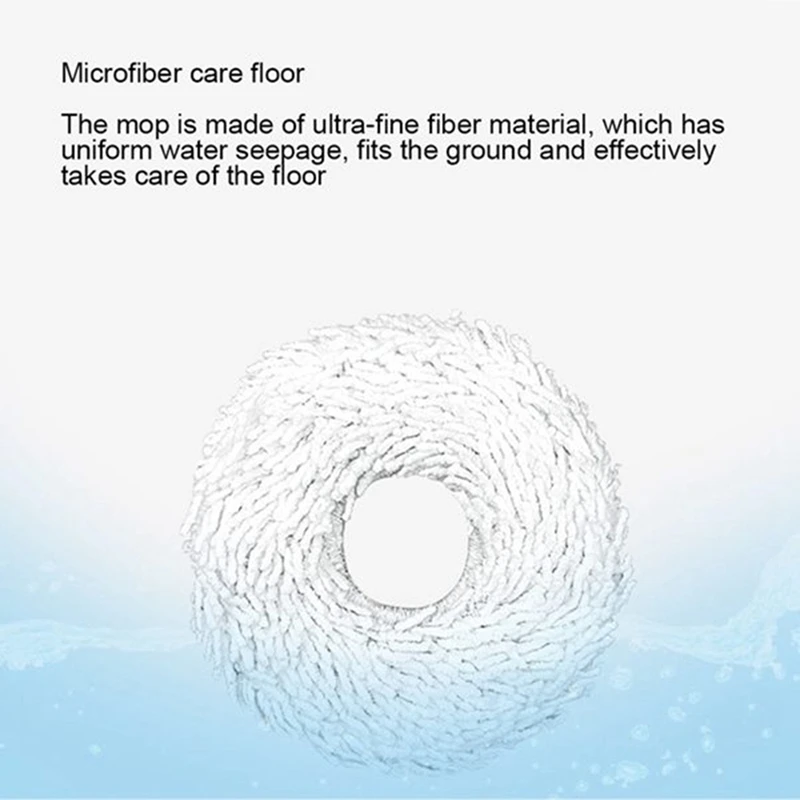 Mop Rag Parts For Ecovacs Deebot X1/X2/T10/T20/T30 Vacuum Cleaner Washable Mop Rags Mop Cloth Replacement Accessories image 5
