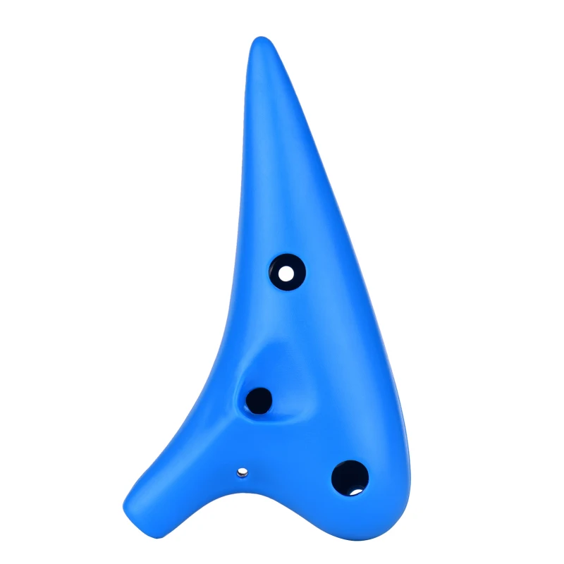 12 Holes Plastic Ocarina Flute Alto C Musical Instrument orff Instruments with Music Score for Music Lover and Beginner