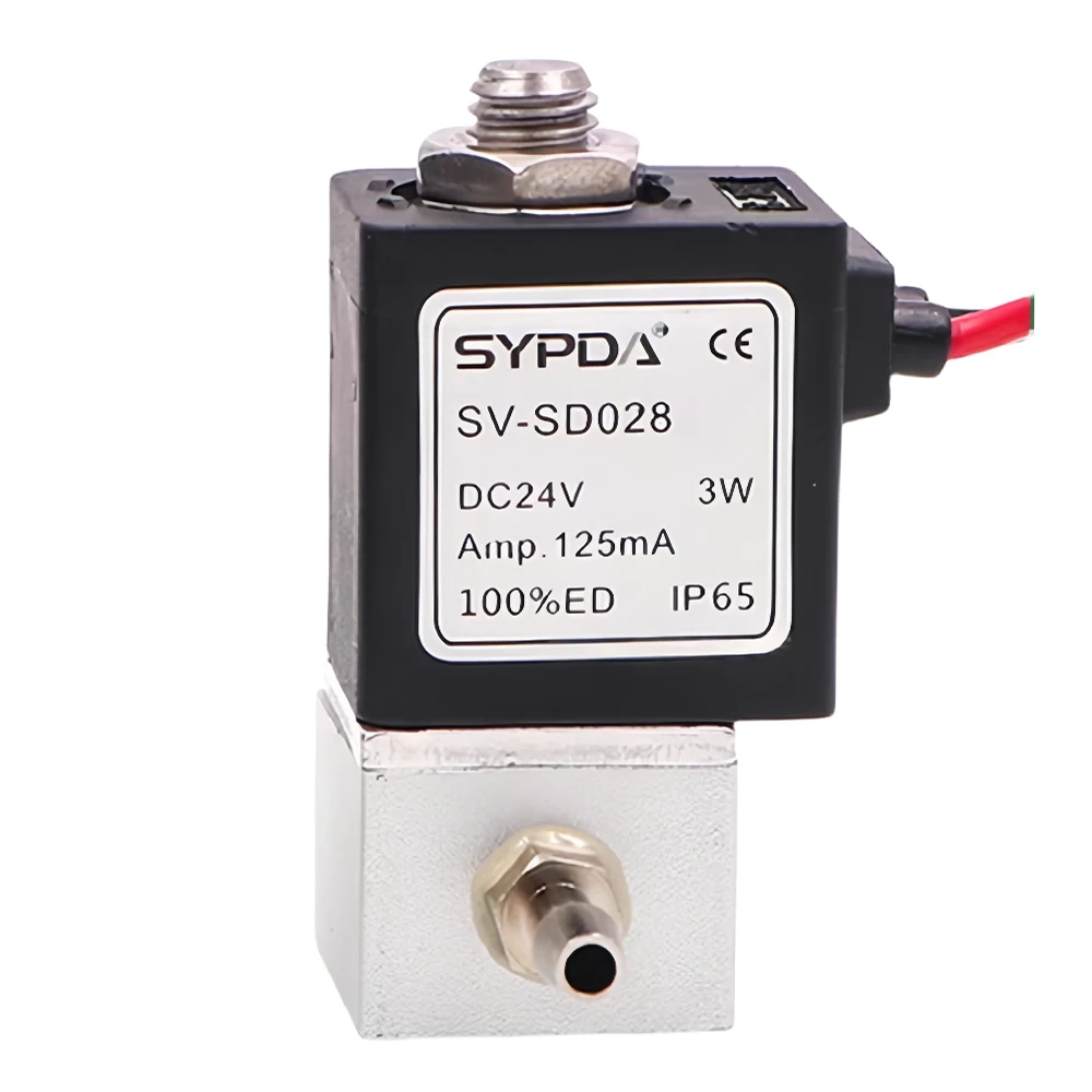

Двухходовой электромагнитный клапан для планшетного УФ-принтера SYPDA SV-SD028 Электрический регулирующий клапан 3 Вт