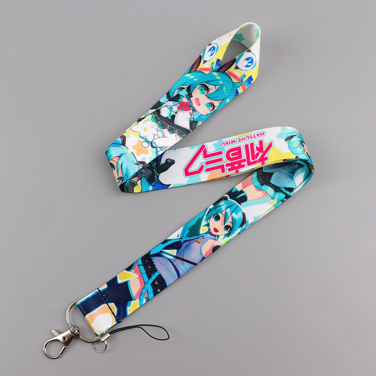 

Anime Girl Lanyard For Key chain ID Card Cover Pass Mobile Phone Badge Holder Key Ring Neck Straps Phone Accessories
