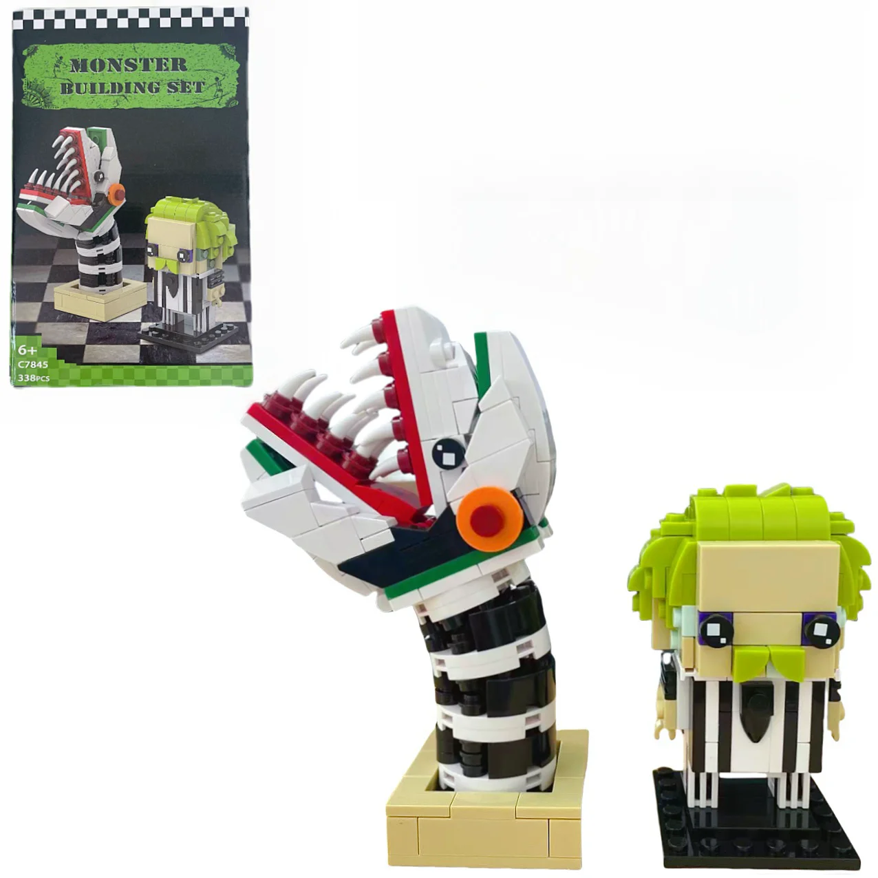 Beetlejuice Figure,living room decoration ornaments, enhance hands-on ability and attention.338PCS