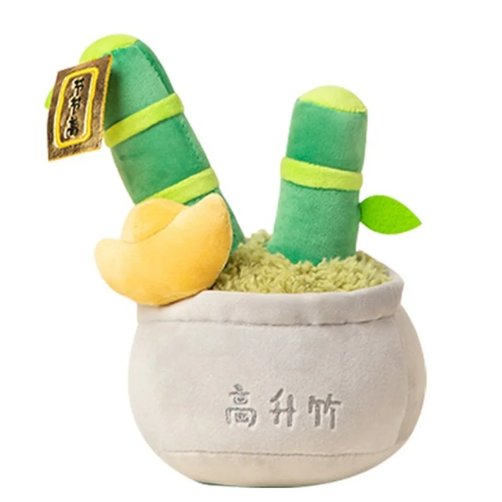 

Good Symbolism Potting Plant Plush Doll Money Tree Funny Bamboo Potted Plush Toy Getting Rich Flower