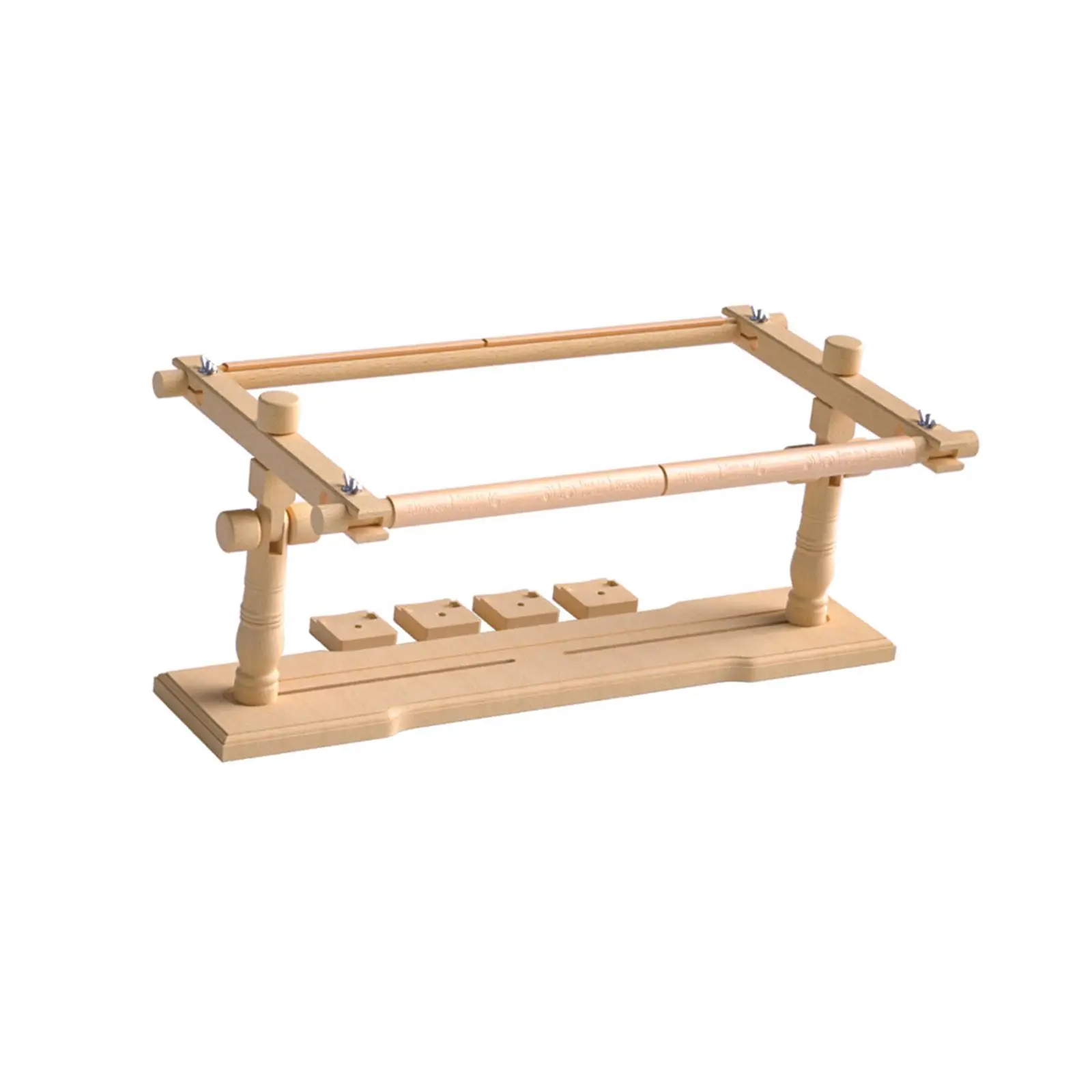 

Quilting Frame Lap Stand Adjustable Embroidery Frame Stand for Needlework