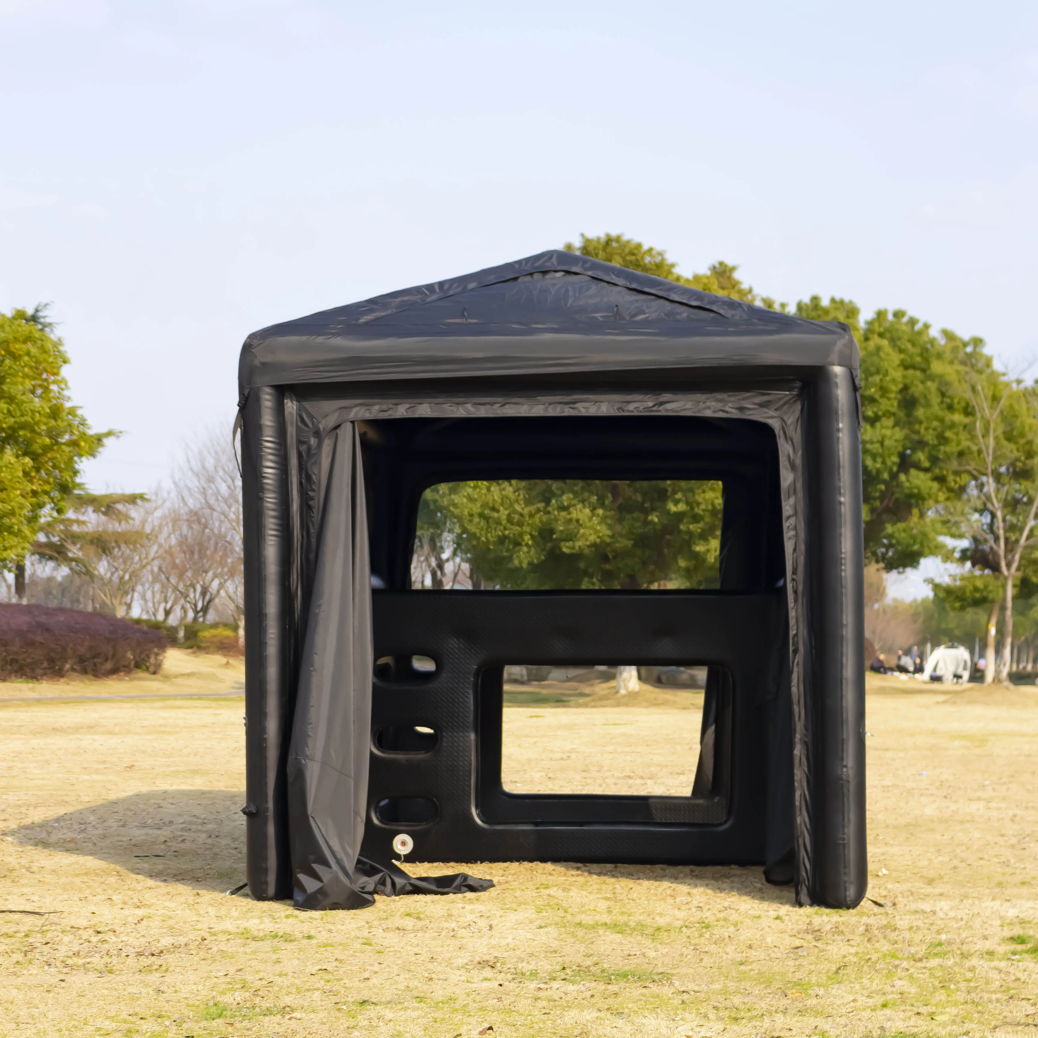 Customizable Outdoor Camping Inflatable Tent Space Made with Durable Nylon Fabric-Direct from Factory