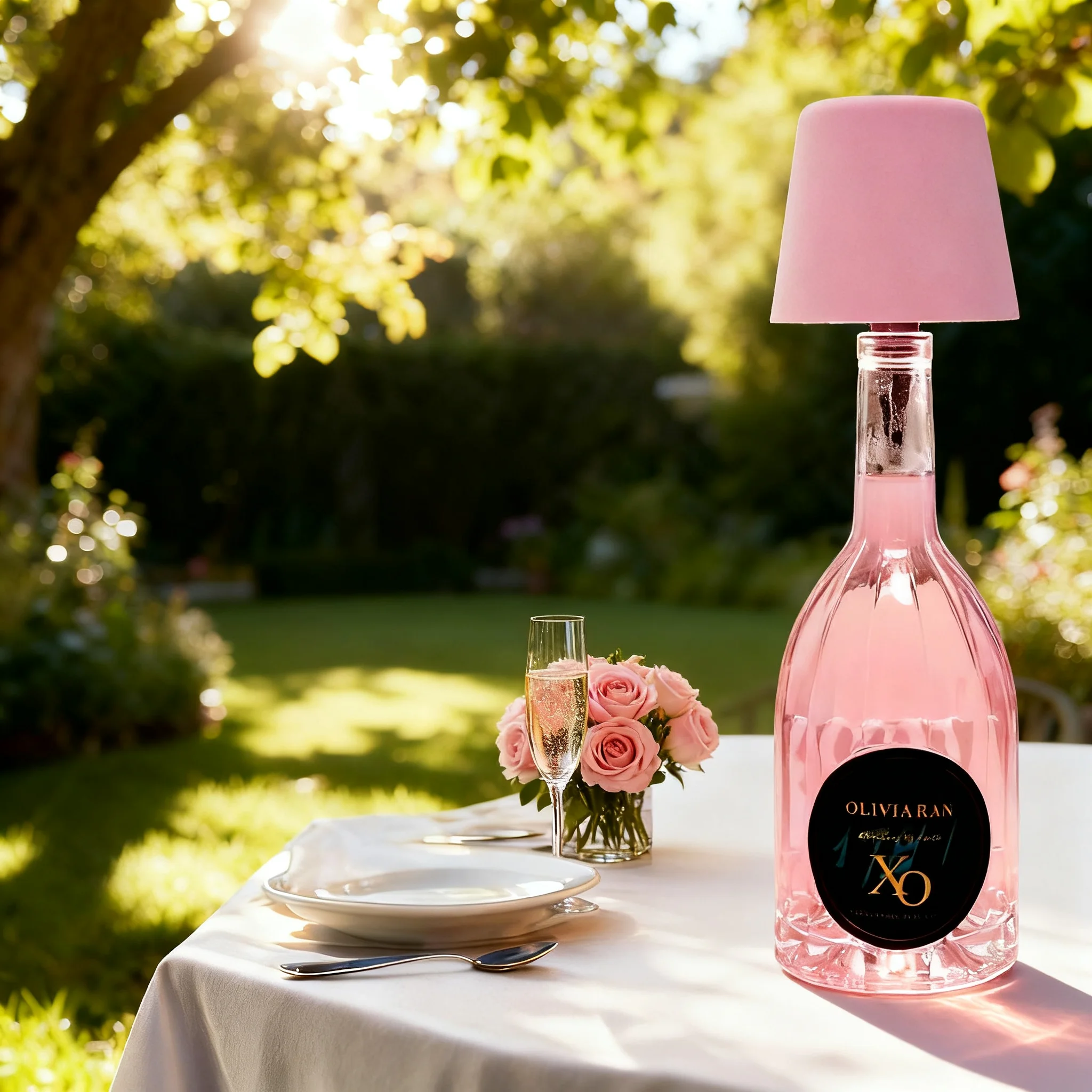 USB Lamp, Wine Glass Lamp, LED Wine Bottle Table Lamp – Suitable for Bars, Lounges, Dining Tables, Night Lights, Touch-Activated