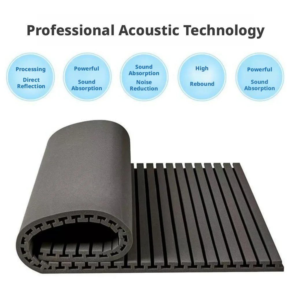 

Sound Absorbing Cotton Recording Studio Theater Ceiling Front Wall Side Wall Back Wall Household Sponge Sound Absorbing Panels